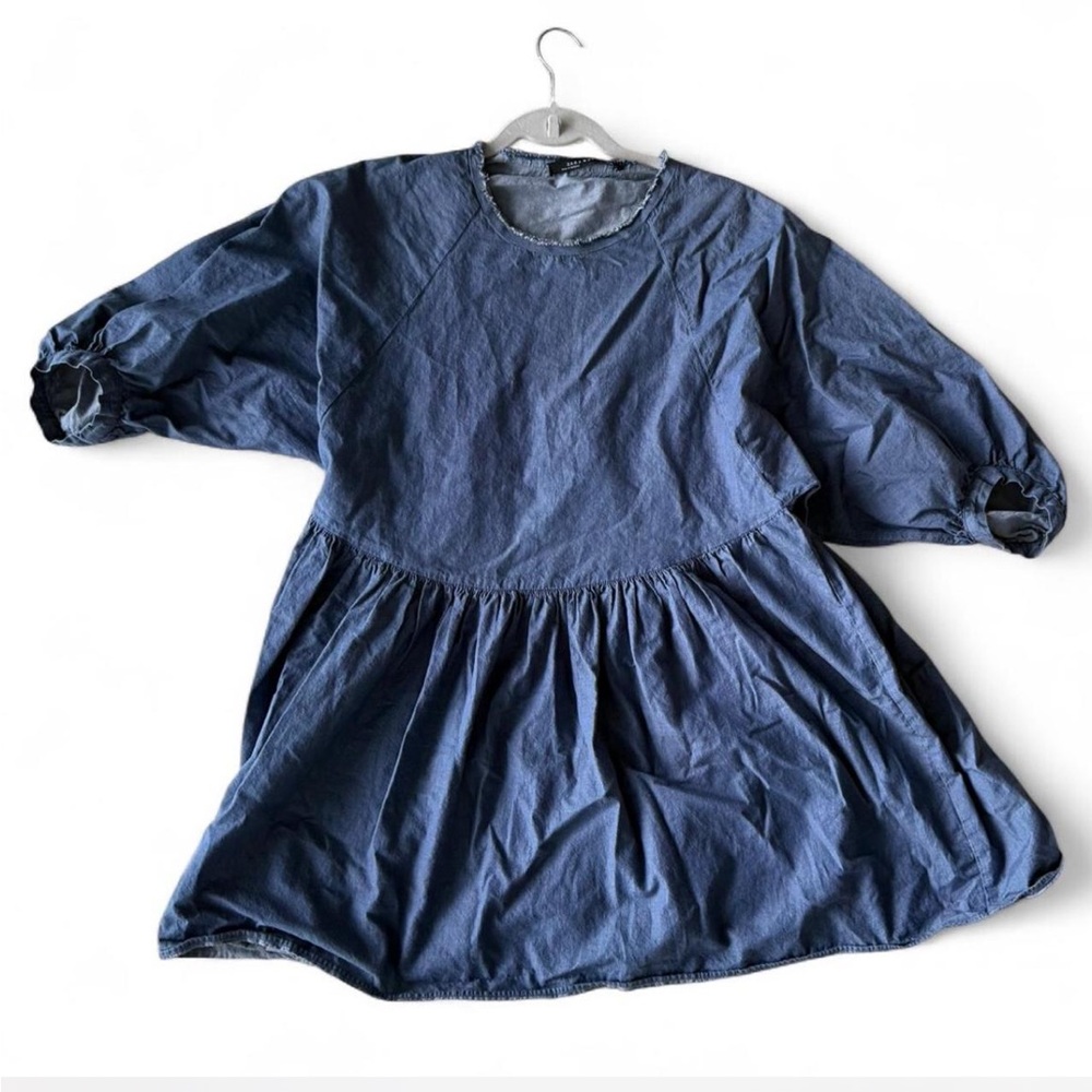 Zara Denim Blue dress